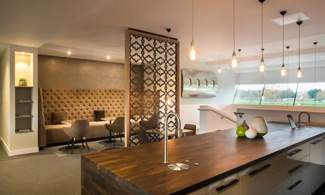 TopBrewer and TopWater in passenger lounge at TAG Farnborough Airport